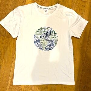 Eco-Friendly Earth Protection Graphic T-Shirt Environmental Message Print Medium